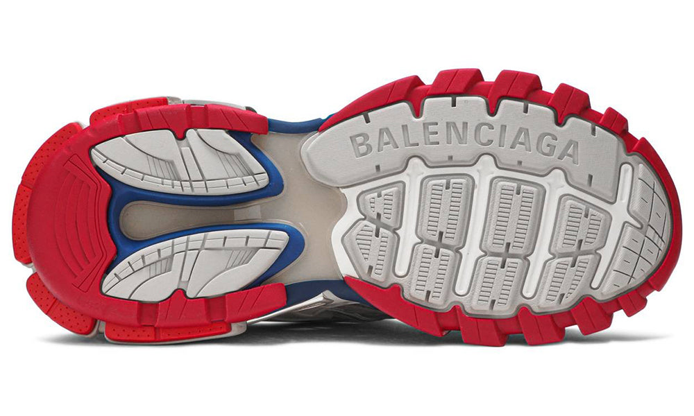 Balenciaga Men's Beige And Blue Track 2 - ARABIA LUXURY