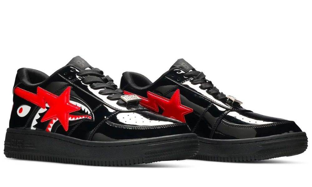 Bapesta Low M2 'Shark Face - Black' - ARABIA LUXURY