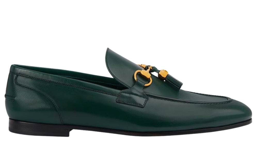 Gucci Jordaan Loafer 'Green' - ARABIA LUXURY