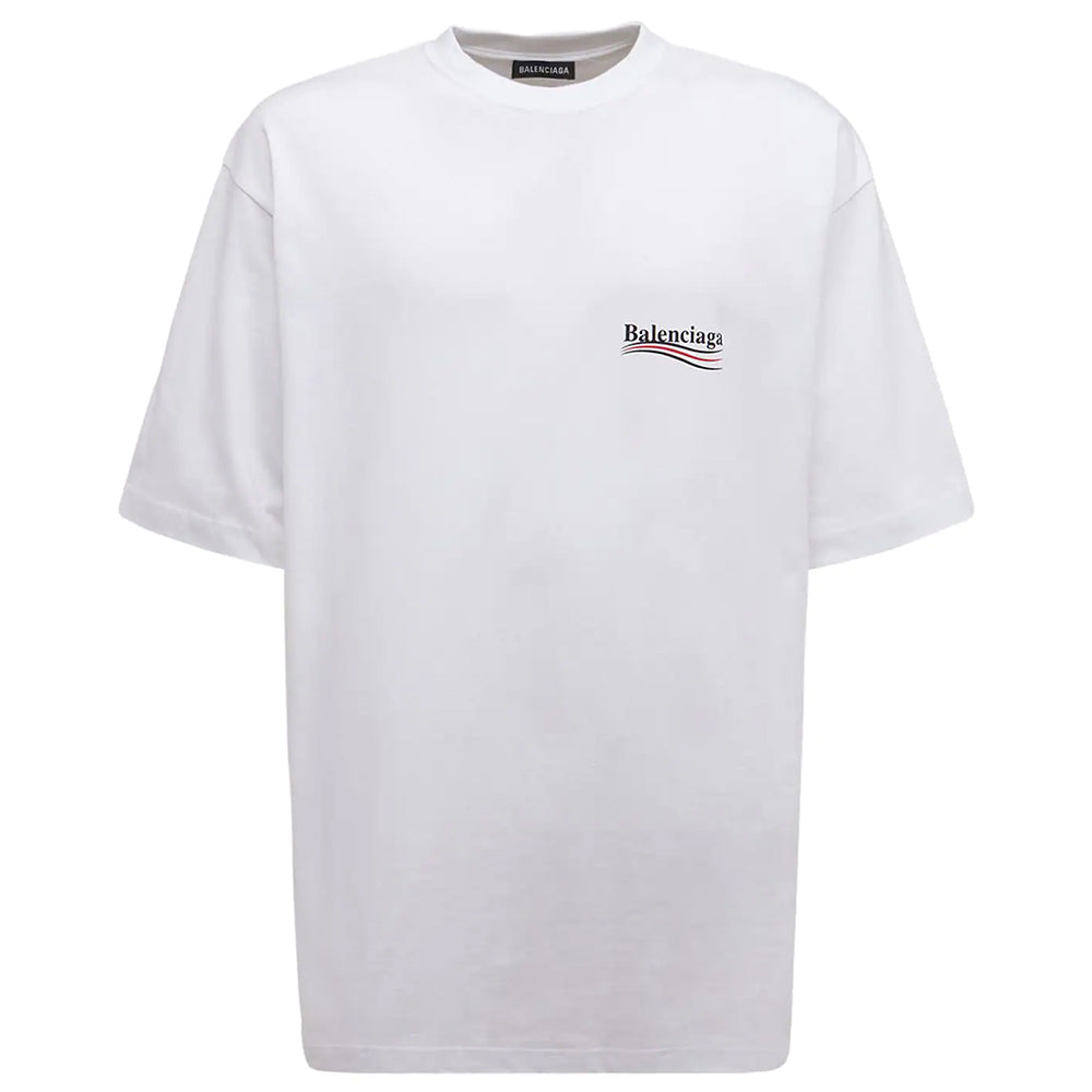 BALENCIAGANEW  Political Campaign T-shirt in Vintage Jersey