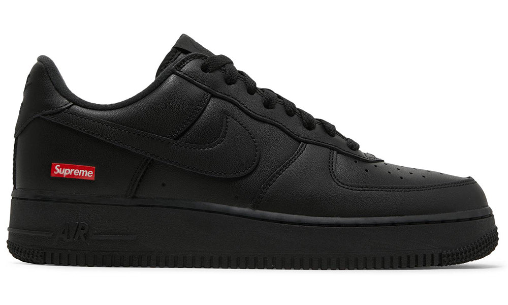 Supreme x Air Force 1 Low 'Box Logo - Black' - ARABIA LUXURY