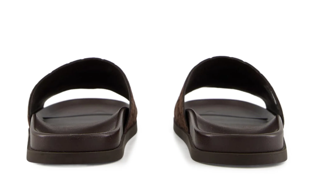 Gucci Suede Sandals "Earth Brown" - 