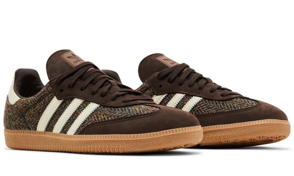 adidas Samba OG 'Tweed Pack - Dark Brown' -
