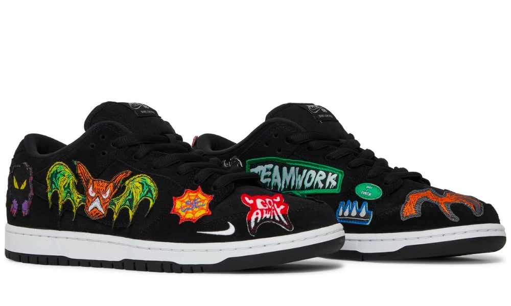 Neckface x Nike Dunk Low Pro SB 'Black' - ARABIA LUXURY