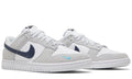 Nike Dunk Low 'Mini Swoosh - Football Grey Midnight Navy' - ARABIA LUXURY