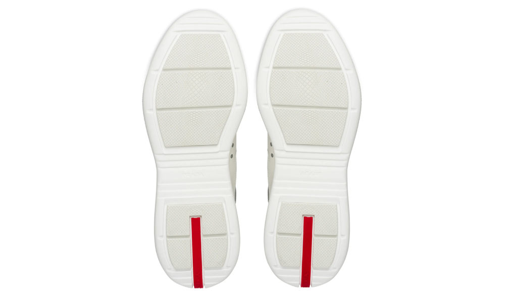 Prada America's Cup low-top sneakers "White /Silver tone" - 