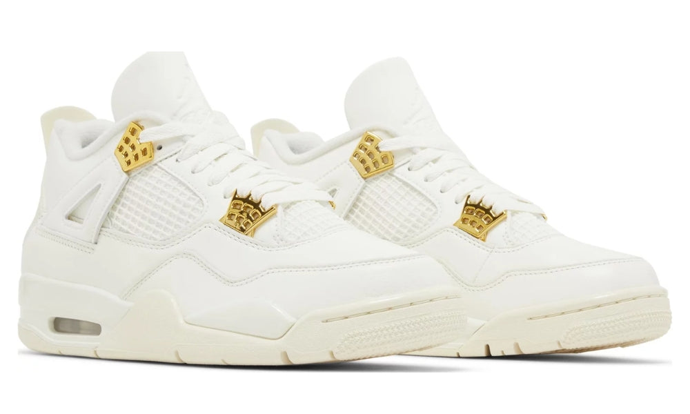 Nike Air Jordan 4 Retro 'Metallic Gold' - ARABIA LUXURY