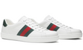 Gucci Ace Leather Sneakers 'White' -