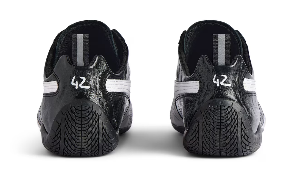 Balenciaga x Puma Speedcat Leather 'Black/  White' -