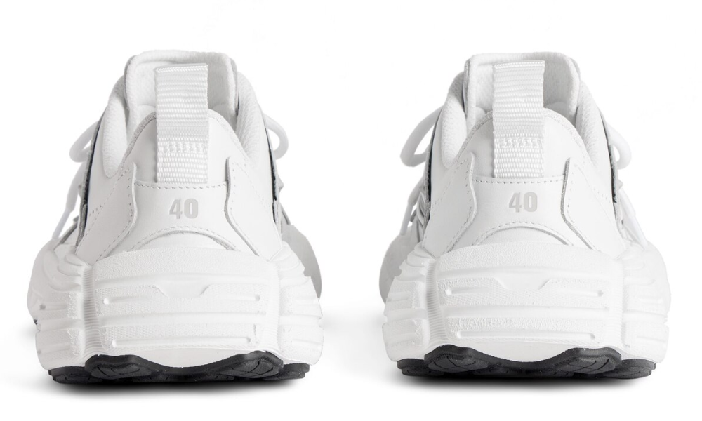Balenciaga Monday Shoe "White/Black/Grey" - 