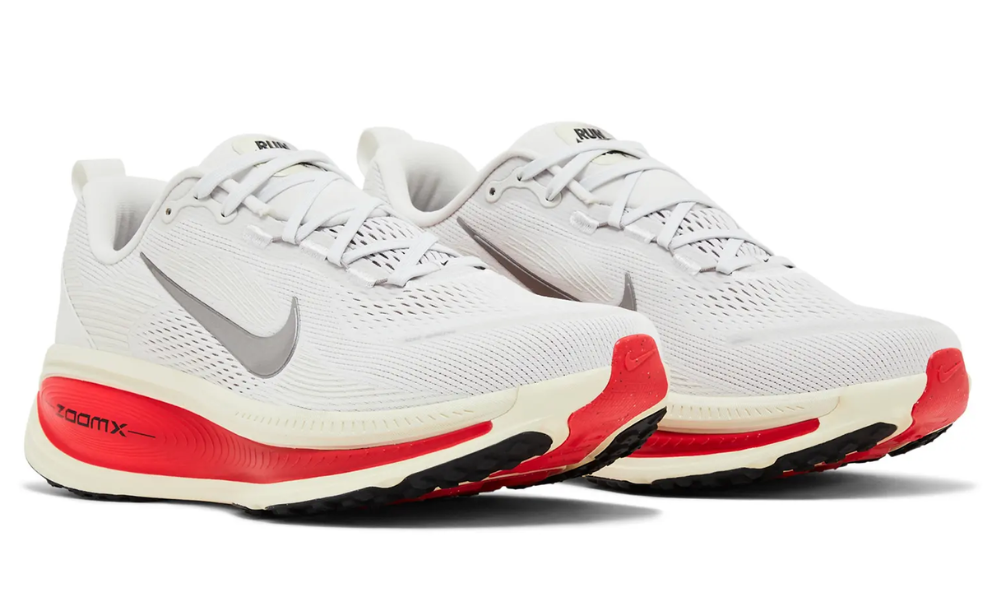 Nike Vomero 18 'Platinum Tint Siren Red' -