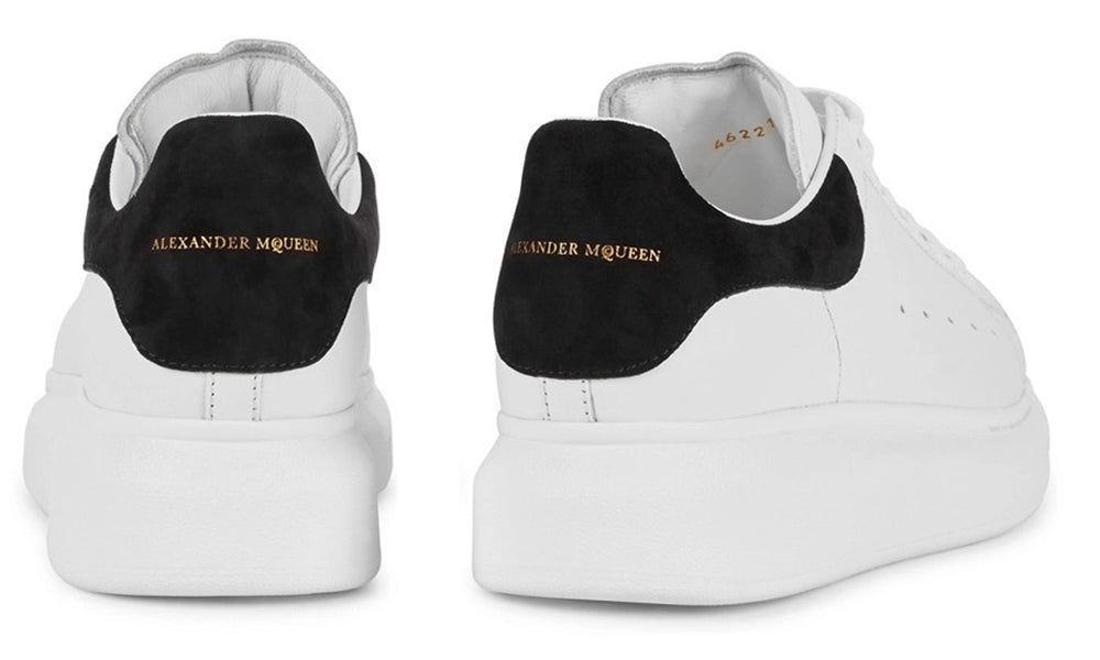 Alexander McQueen oversized sole sneakers "Black - White" - ARABIA LUXURY