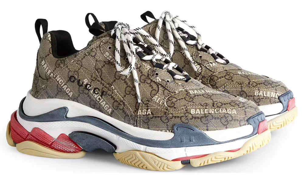 Gucci x Balenciaga The Hacker Project Triple S Beige - ARABIA LUXURT