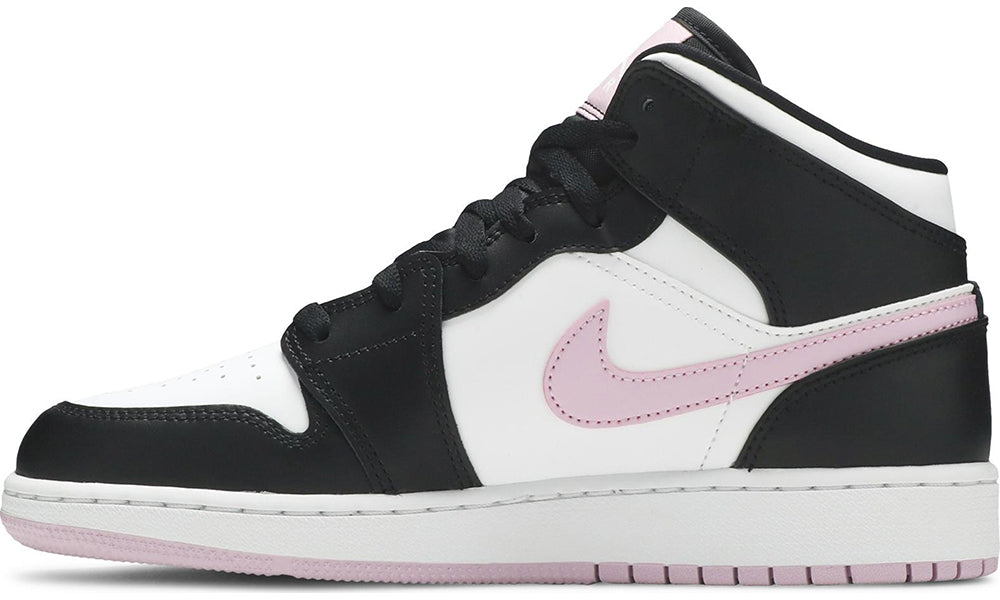 Air Jordan 1 Mid GS 'White Light Arctic Pink' - ARABIA LUXURY