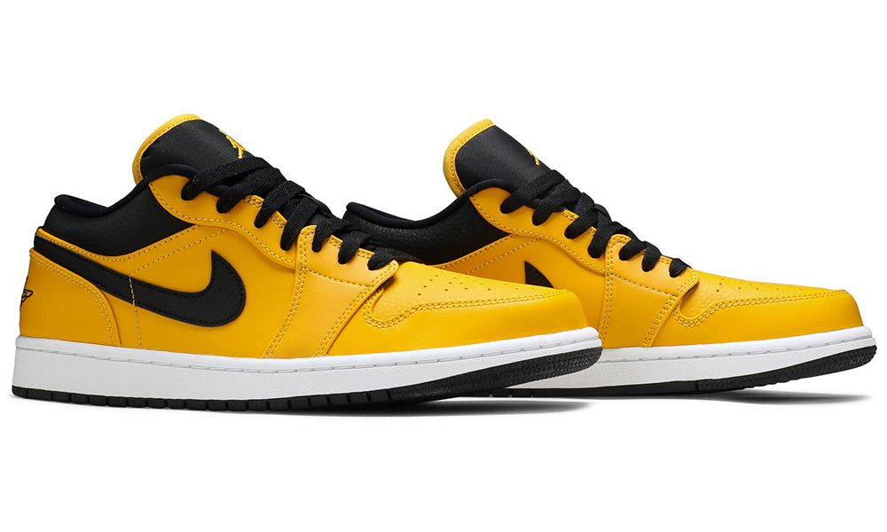 Air Jordan 1 Low 'University Gold Black' - ARABIA LUXURY