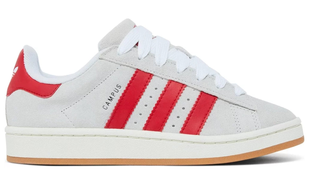 Adidas Campus 00s 'Crystal White Scarlet' - ARABIA LUXURY