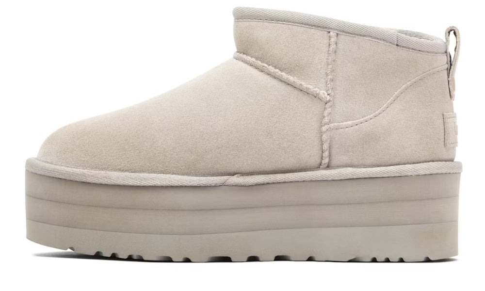 UGG Classic Ultra Mini Platform Boot  'Gray' - ARABIA LUXURY