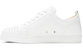 Christian Louboutin Louis Junior Spikes Flat Calf 'White' -