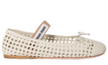 Miu Miu mesh-design ballet flats 