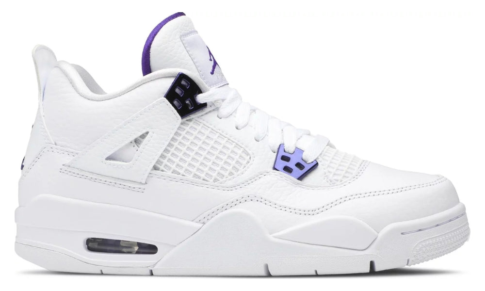 Nike Air Jordan 4 Retro "Metallic Pack - Purple" - ARABIA LUXURY