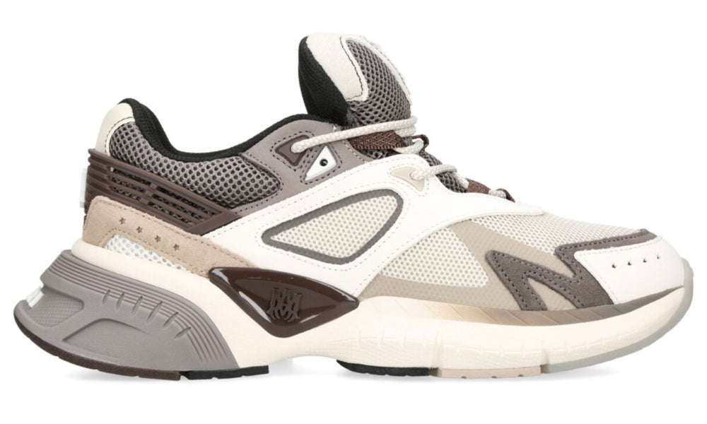 AMIRI  Leather MA Runner Sneakers "Brown/Oth" - ARABIA LUXURY