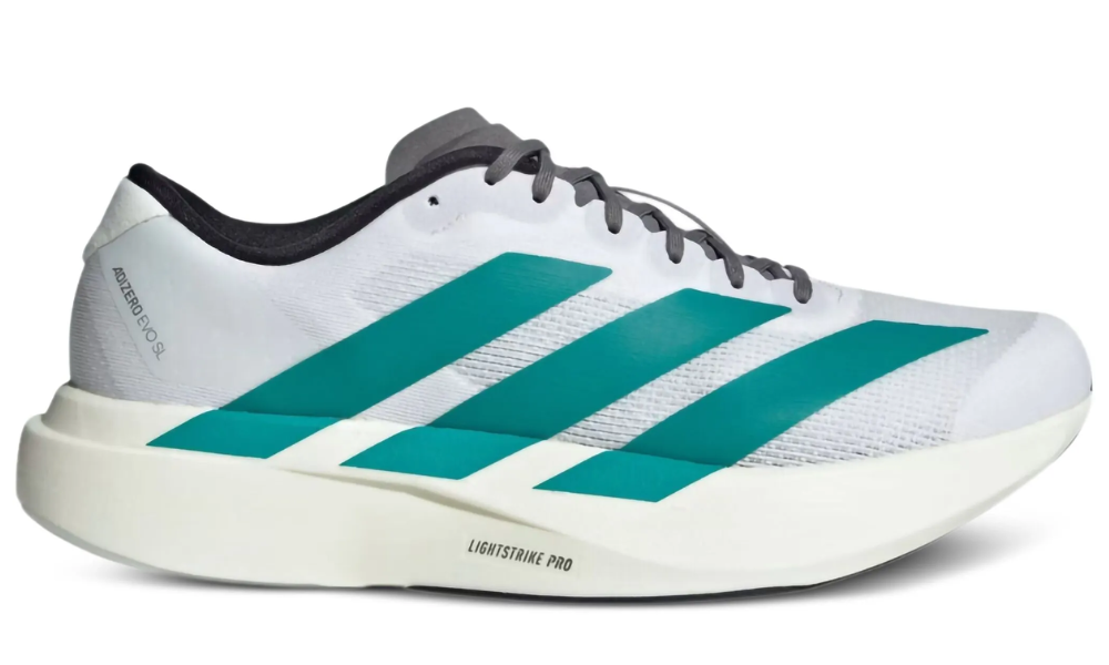 Adidas AdiZero EVO SL "Cloud White/Pure Teal" - 