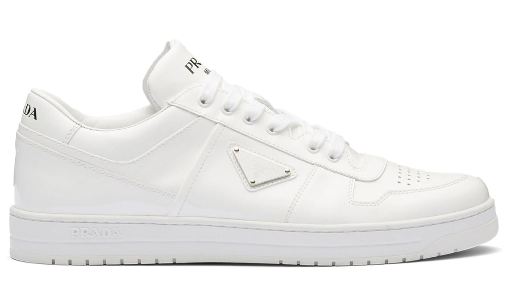 Prada Downtown Leather 'White' - ARABIA LUXURY