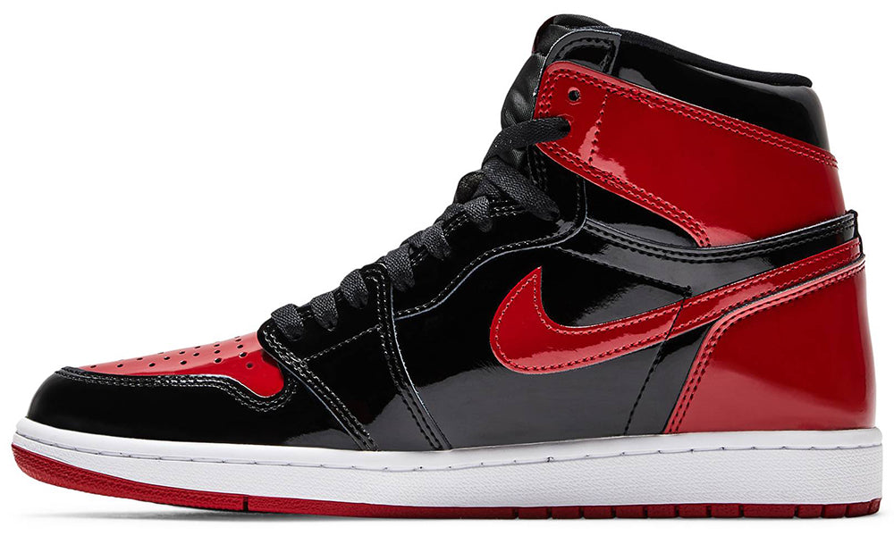 Air Jordan 1 Retro High OG 'Patent Bred' - ARABIA LUXURY