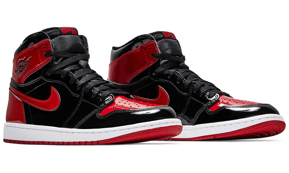 Air Jordan 1 Retro High OG 'Patent Bred' - ARABIA LUXURY