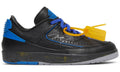 Off-White x Air Jordan 2 Retro Low SP 'Black Varsity Royal' - ARABIA LUXURY