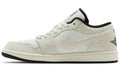 Air Jordan 1 Low 'Brushstroke Swoosh - Paint Splatter' - ARABIA LUXURY