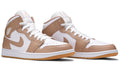 Air Jordan 1 Mid 'Tan Gum' Sneakers - ARABIA LUXURY