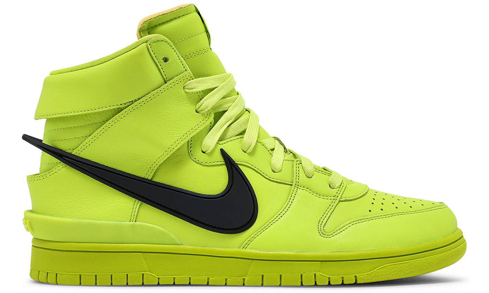 AMBUSH x NIKE Dunk High 'Flash Lime' - ARABIA LUXURY