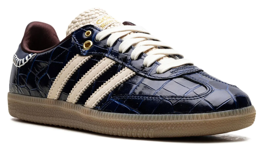 Adidas x Wales Bonner Samba OG "Navy Croc" - 
