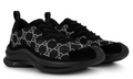 Gucci Crystal Gg Run Sneakers 