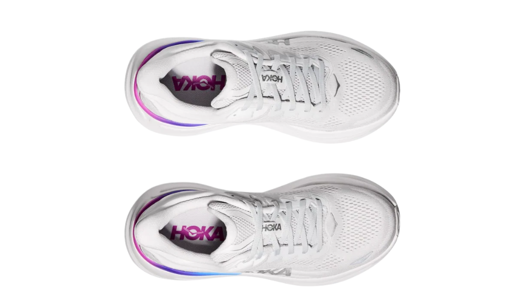 Hoka Bondi 9 "cosmic grey / white" - 