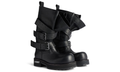 Balenciaga Venom High Boot in Black Calfskin -