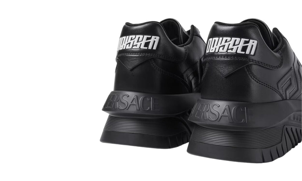 Versace Greca Odissea Sneakers  'Black' - ARABIA LUXURY