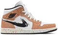 Air Jordan 1 Mid SE 'Brushstroke Paint Splatter' - ARABIA LUXURY