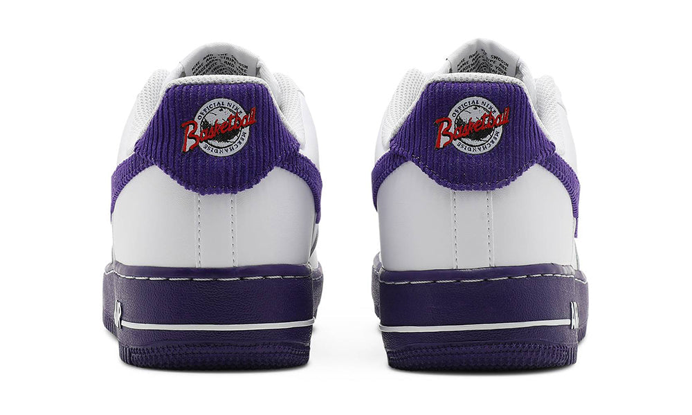 Air Force 1 '07 LV8 EMB 'White Court Purple' - ARABIA LUXURY