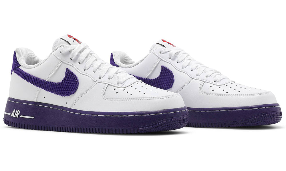 Air Force 1 '07 LV8 EMB 'White Court Purple' - ARABIA LUXURY