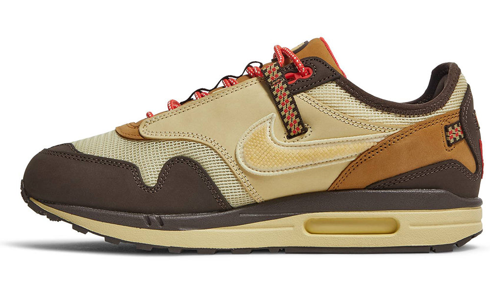 Travis Scott x Nike Air Max 1 'Baroque Brown' - ARABIA LUXURY