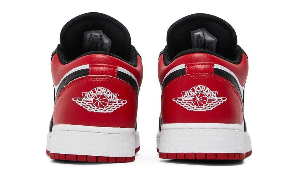 Air Jordan 1 Low GS 'Bred Toe' - ARABIA LUXURY