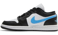 Air Jordan 1 Low 'Black University Blue' - ARABIA LUXURY