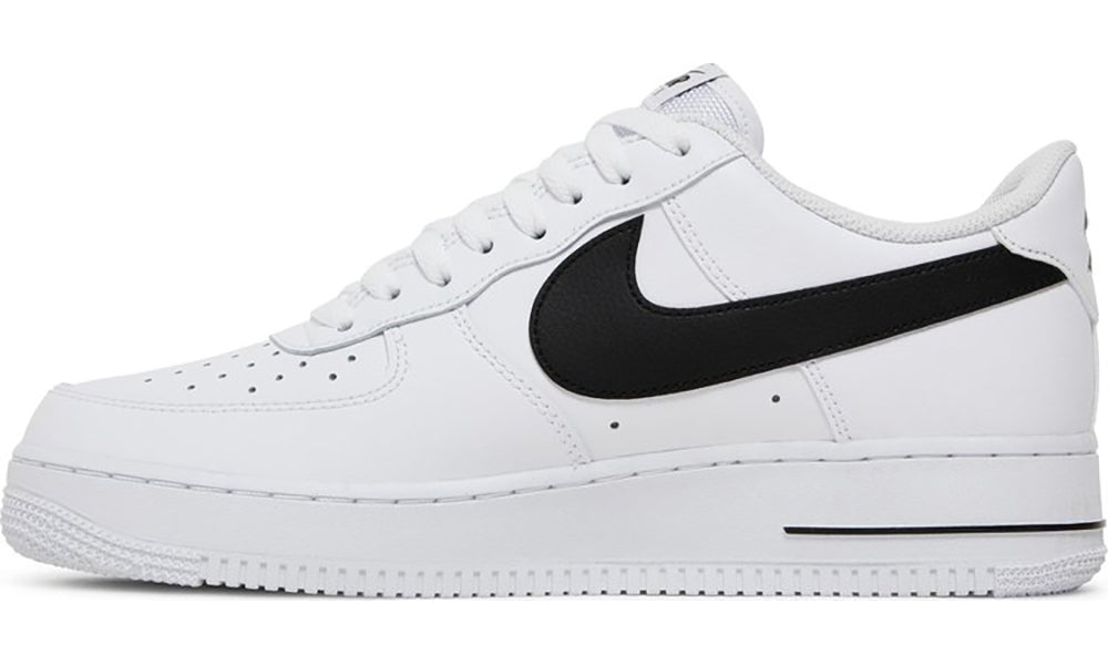 Air Force 1 '07 'Cut Out Swoosh - White Black' - ARABIA LUXURY