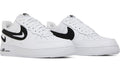 Air Force 1 '07 'Cut Out Swoosh - White Black' - ARABIA LUXURY