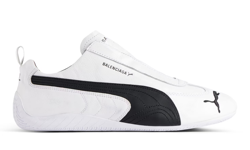 Balenciaga x Puma Speedcat Leather 'White / Black' -