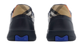 Burberry  Leather and Check Terrace Sneakers  