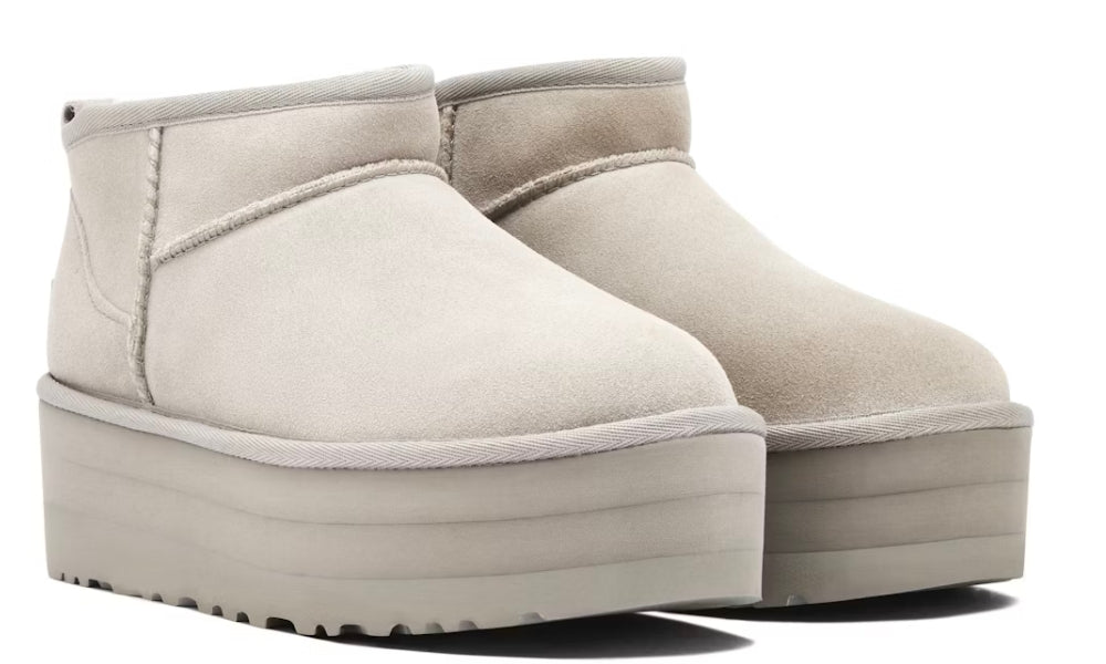 UGG Classic Ultra Mini Platform Boot  'Gray' - ARABIA LUXURY