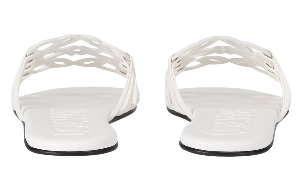 Loewe Petal Anagram slides "White" - 